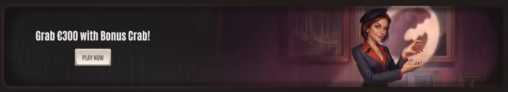 Bannière promotionnelle Bonus Crab Neon54 avec une offre de récompense exclusive.